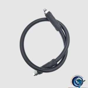 Hose - Apeks - LP 2nd Stage Hose - Rubber - Black - 100cm - 35 Bar Max